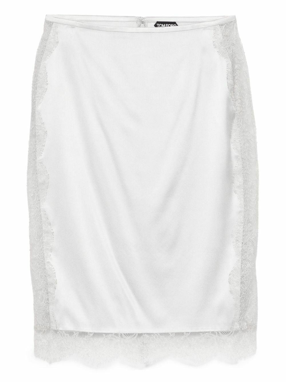 Tom Ford Stretch Cotton Twill Midi Skirt TOM FORD