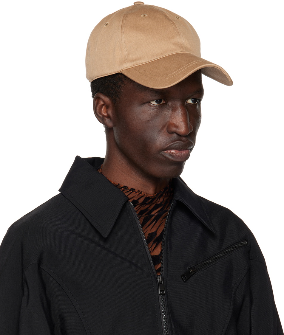 Mugler Beige Hardware Cap Mugler