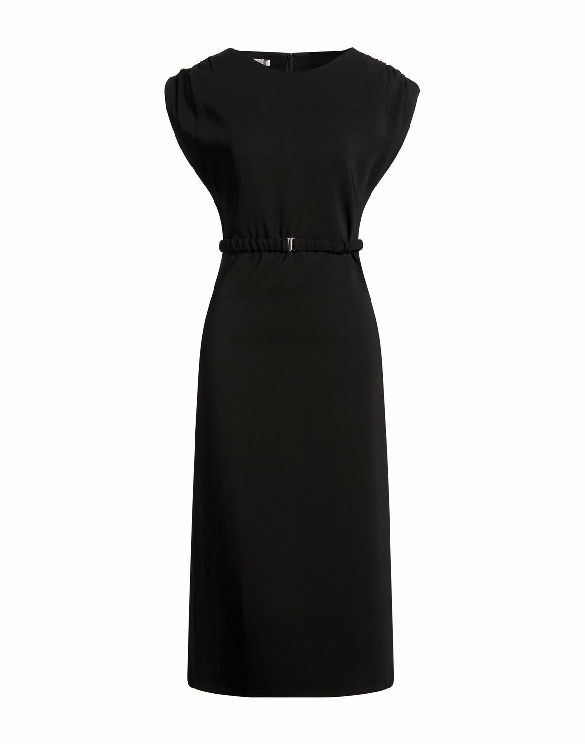 Manila Grace Womens Midi dress in Black