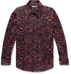 Our Legacy - Coco Printed Cotton-Corduroy Shirt - Red