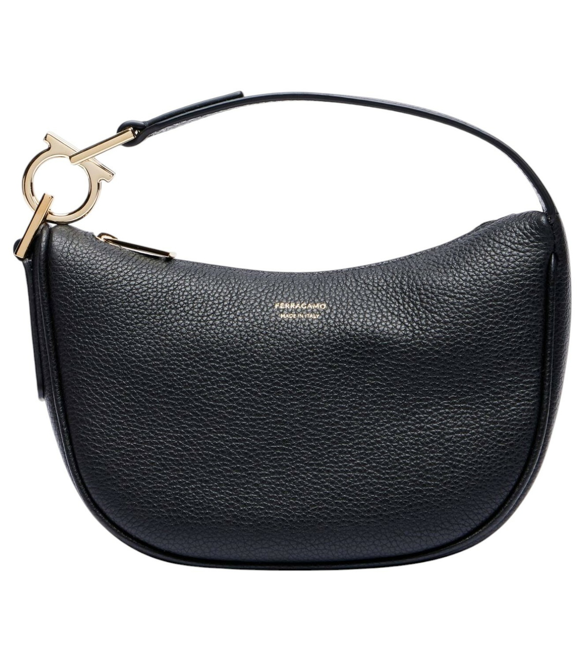 Ferragamo oyster Red Asymmetric Crossbody Bag With Logo
