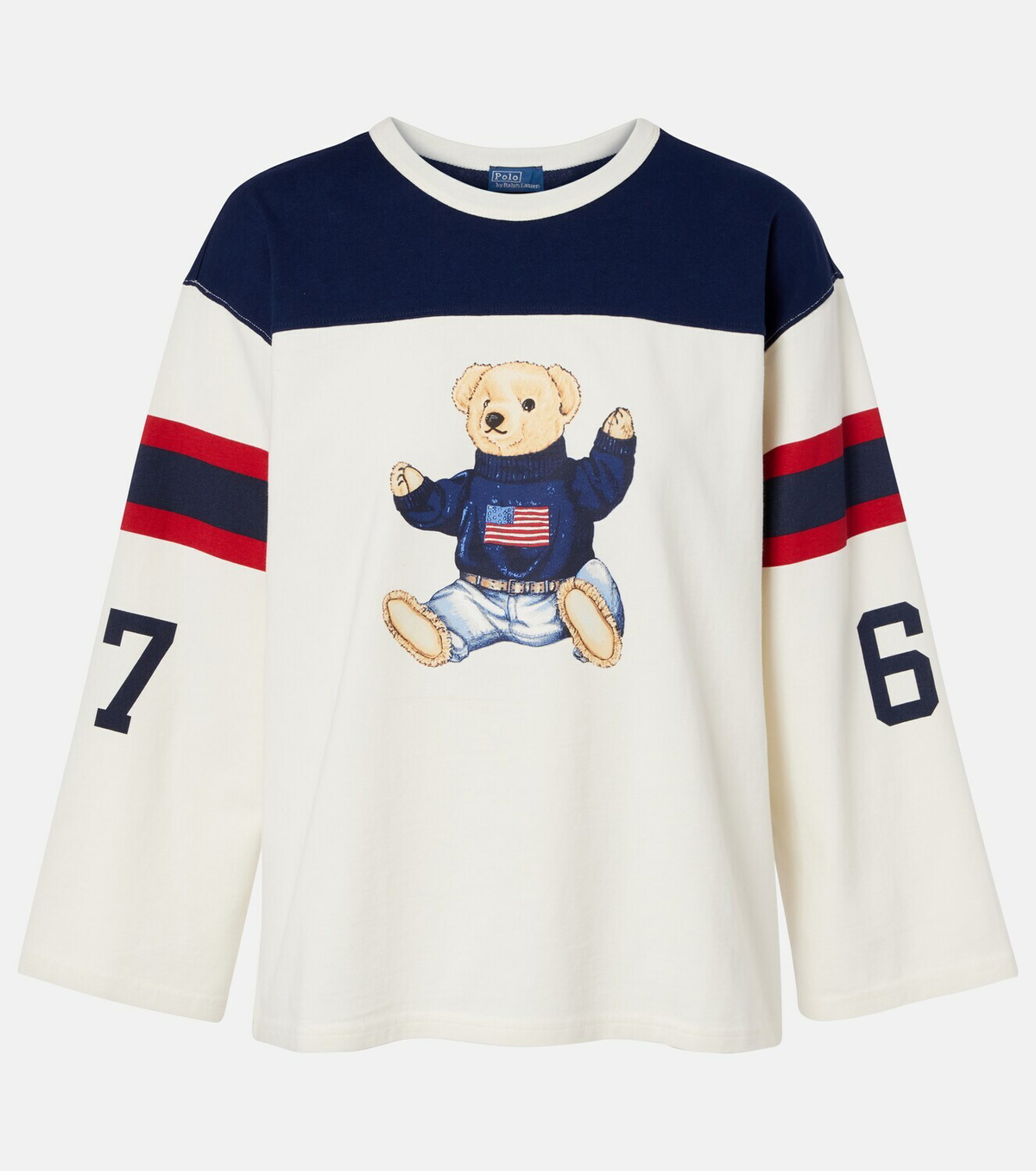 Polo Ralph Lauren Printed cotton jersey sweatshirt