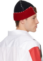 Marni Black Wool Mixed Knit Beanie