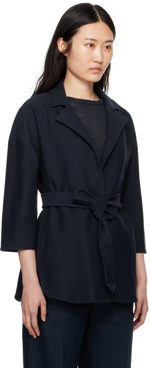 Max Mara Leisure Navy Cinese Jacket