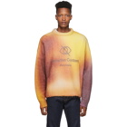 Palm Angels Multicolor Sensitive Content Sweater