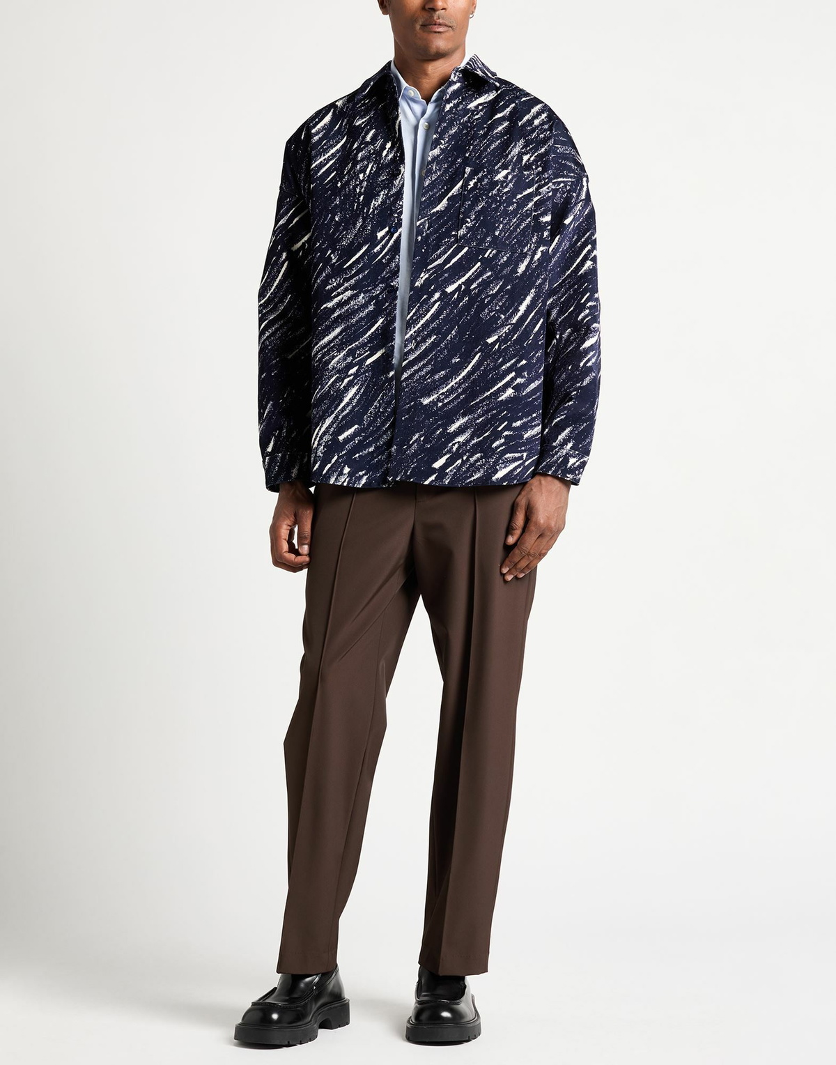 Marni Mens Shirt in Navy
