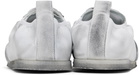 Ann Demeulemeester White Sami Low-Top Boxing Sneakers
