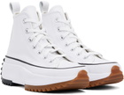 Converse White Run Star Hike Hi Sneakers