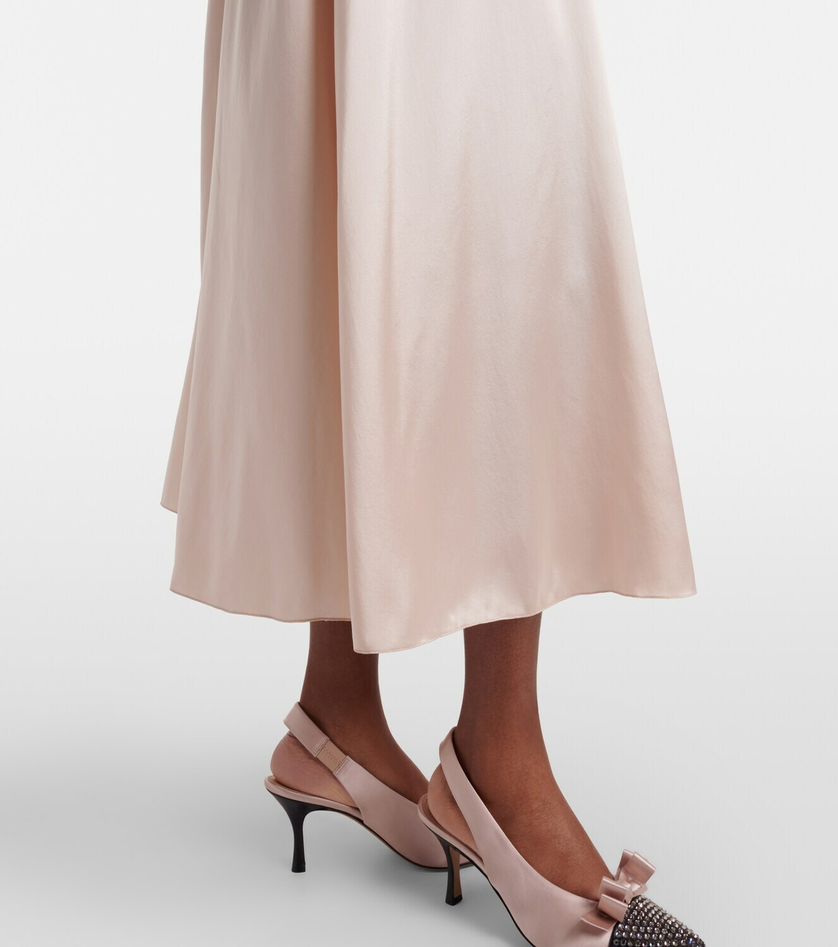 Chloé Silk midi dress