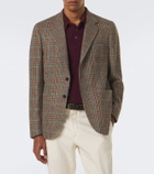 Rubinacci Checked virgin wool blazer