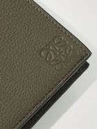 Loewe - Logo-Debossed Full-Grain Leather Billfold Wallet