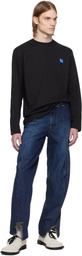 ADER error Black Sig; TRS Tag 01 LS T-shirt