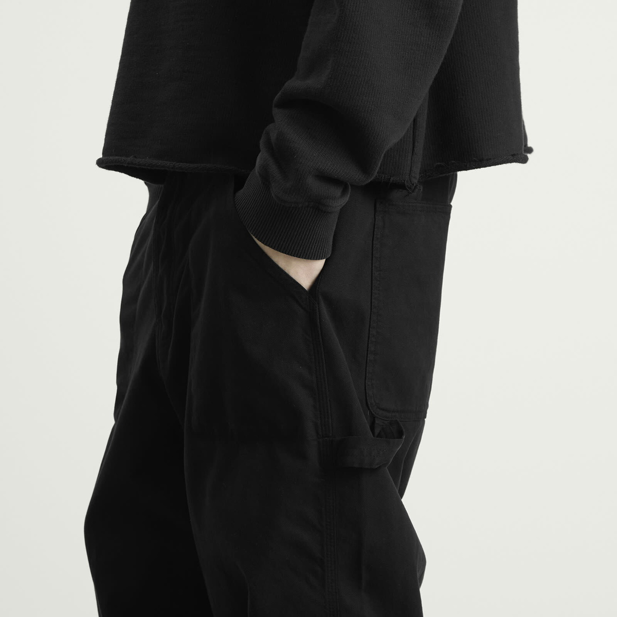 YMC Men's Painter Trouser in Black