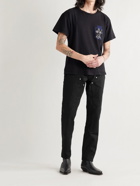 Enfants Riches Déprimés - Slim-Fit Tapered Panelled Denim Jeans - Black