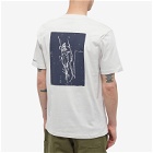 Norse Projects Men's Johannes Lino Cut Reeds T-Shirt in Marble White