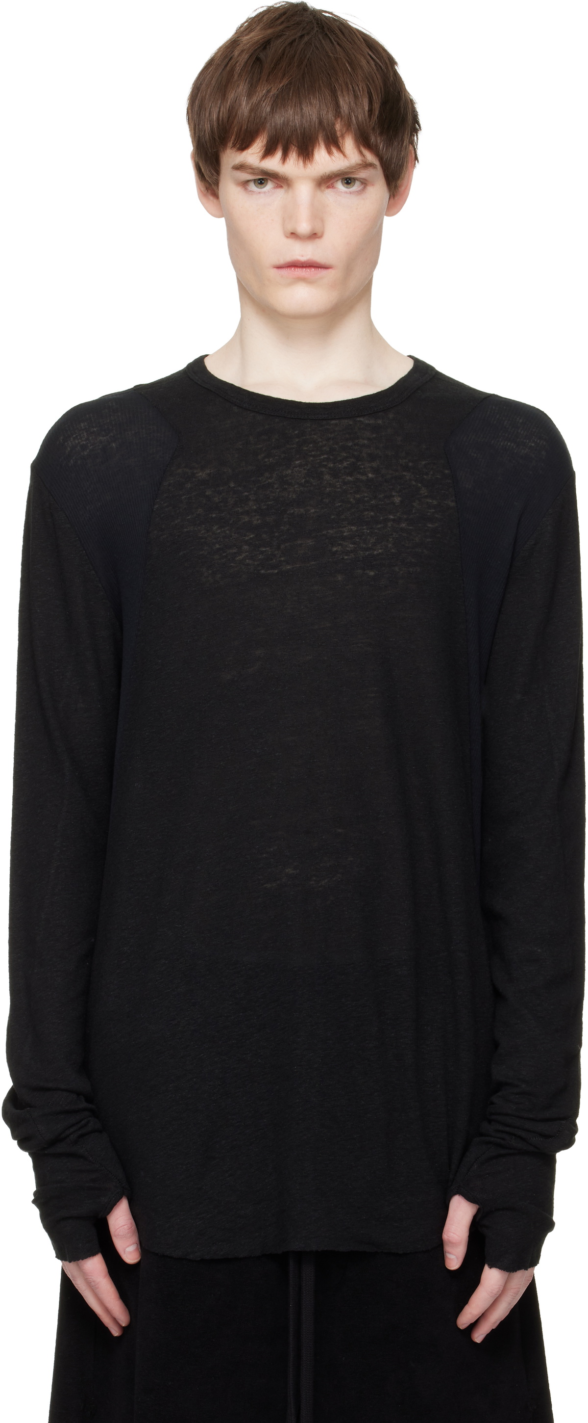 thom/krom Black M TS 932 T-shirt