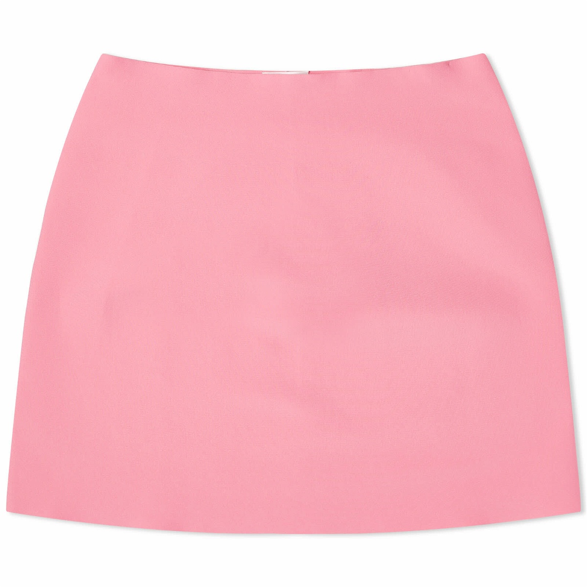 Photo: Jil Sander Women's Compact Knit Mini Skirt in Electric Pink