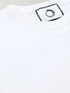 ENDLESS JOY - Printed Organic Cotton-Jersey T-Shirt - White