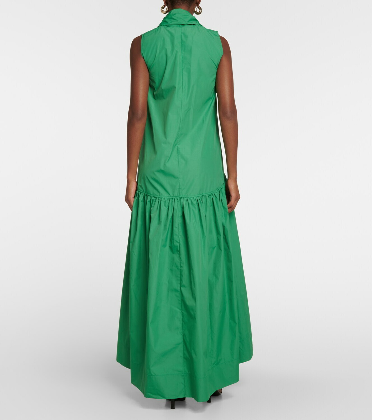 Plan C - Cotton-blend maxi dress