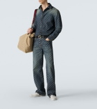 Gucci GG jacquard flared jeans