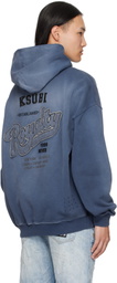 Ksubi Blue Ace Ekcess Hoodie