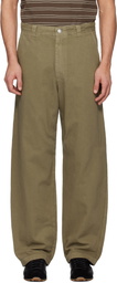A.P.C. Khaki Chino Trousers