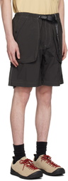 and wander Gray Gramicci Edition Brushed Nylon Shorts