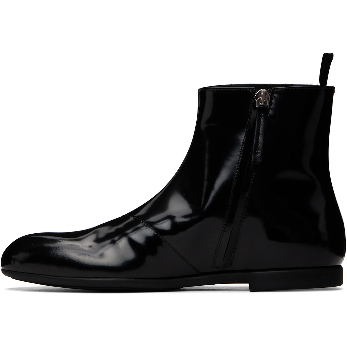 Jil Sander Black Ankle Boots