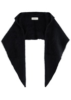 Lisa Yang Rina Brushed Cashmere Hood - Black - One Size