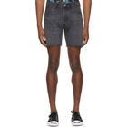 Levis Black 501 93 Cut-Off Shorts