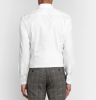 Hugo Boss - Jesse Panelled Cotton-Poplin Shirt - White