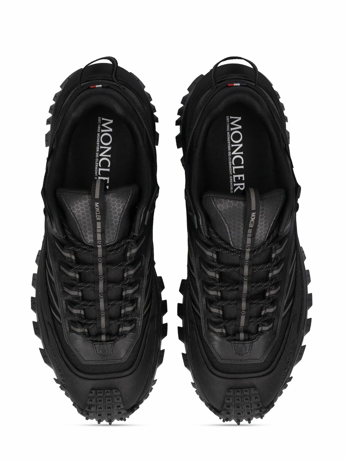 【送料&関税込】Moncler Black Leather Trailgrip Sneakers Black Trailgrip GTX Sneakers - Sneakers for Men | Moncler US