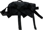 Simone Rocha Black Beaded Classic Bow Crossbody Bag