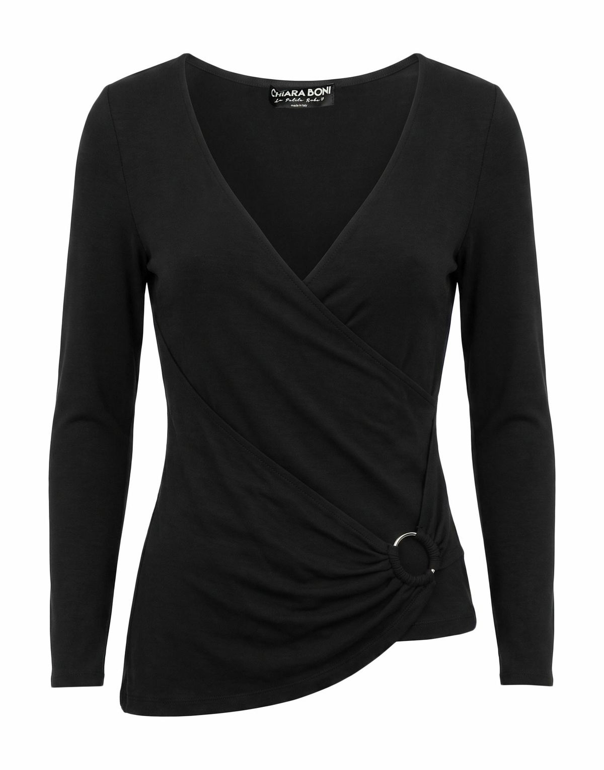 Chiara Boni La Petite Robe Womens Top in Black
