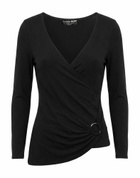 Chiara Boni La Petite Robe Womens Top in Black