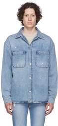 FRAME Blue Cotton Shirt