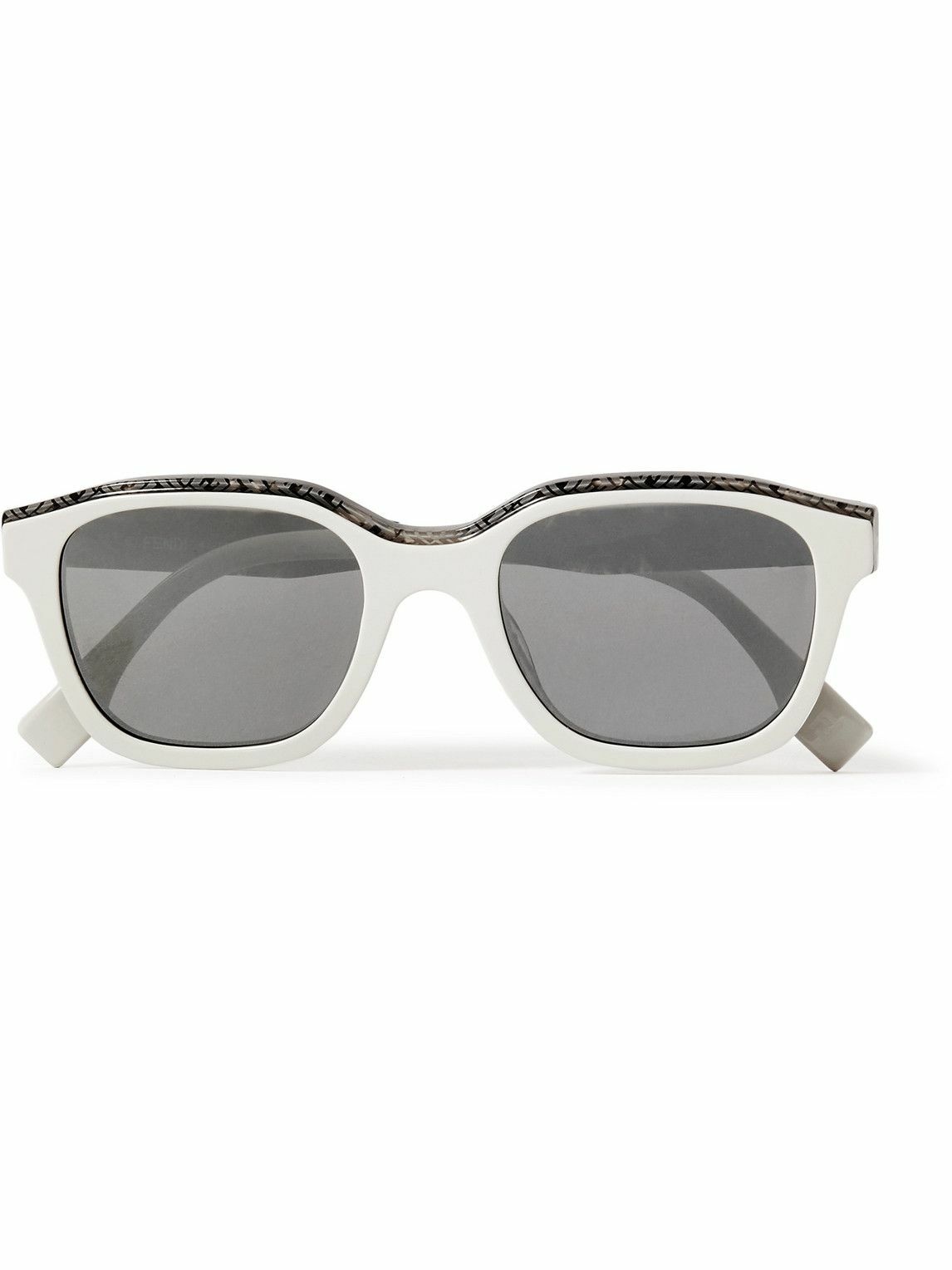 Fendi - Bilayer Square-Frame Acetate Sunglasses Fendi