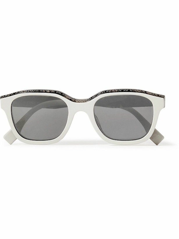 Photo: Fendi - Bilayer Square-Frame Acetate Sunglasses
