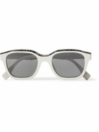 Fendi - Bilayer Square-Frame Acetate Sunglasses