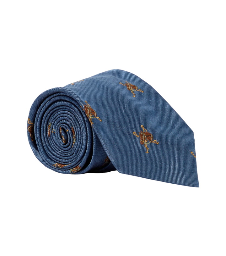 Photo: Polo Ralph Lauren Embroidered silk tie