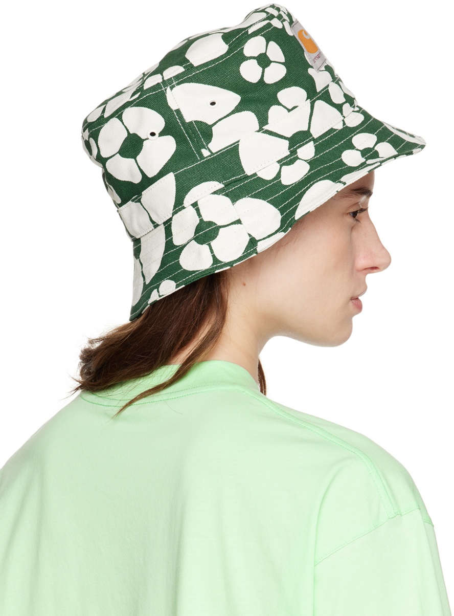 Marni Green Carhartt WIP Edition Floral Bucket Hat Marni