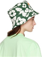 Marni Green Carhartt WIP Edition Floral Bucket Hat