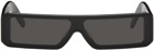 Rick Owens Black Geth Sunglasses