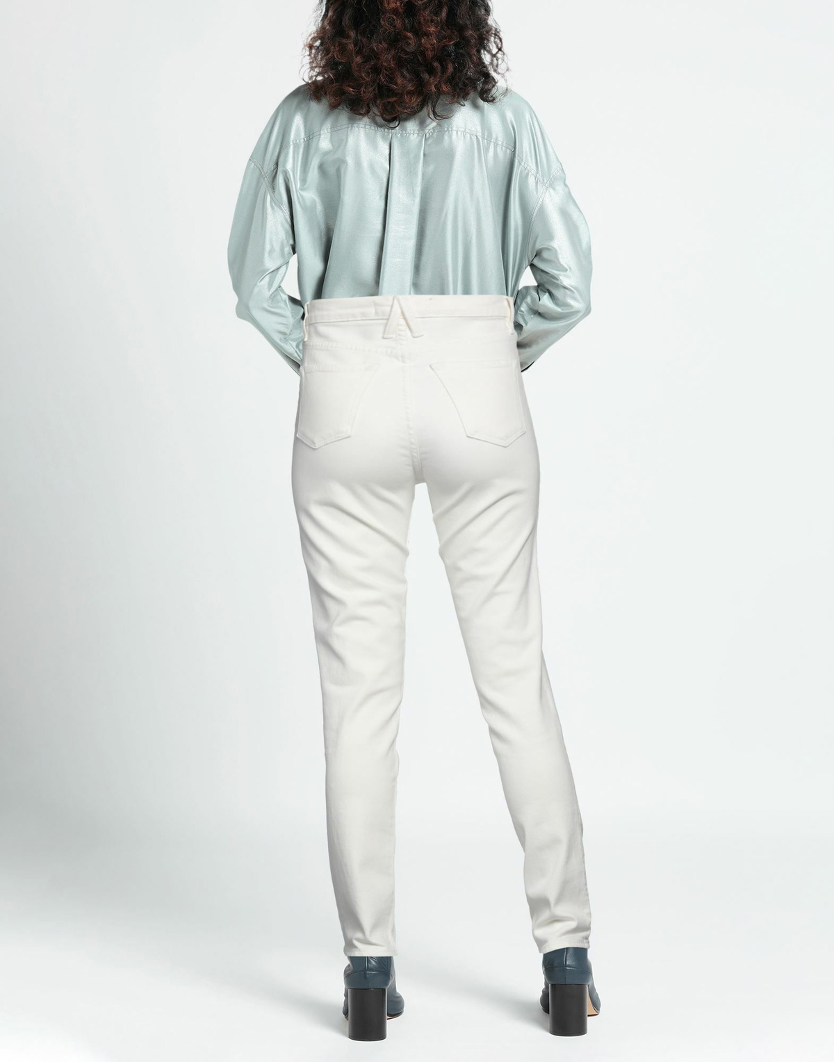 Slvrlake Womens Jeans Ivory