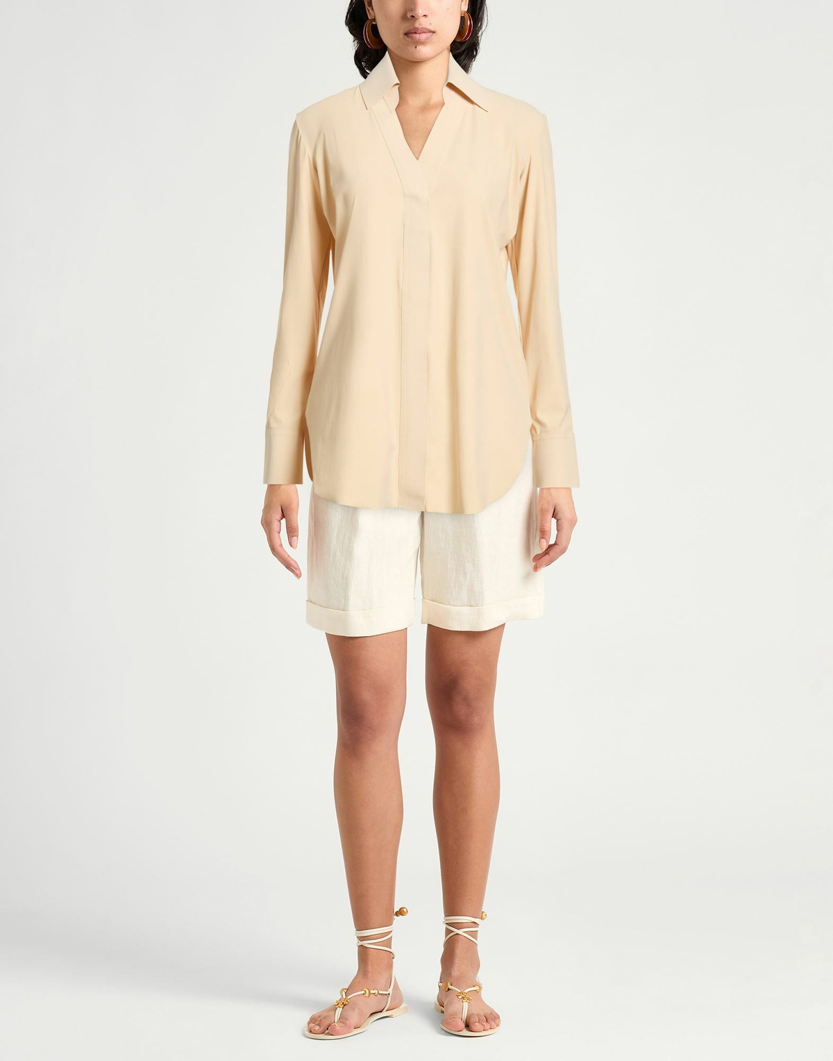 Chiara Boni La Petite Robe Womens Top Sand