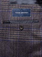 Thom Sweeney - Prince of Wales Checked Wool and Silk-Blend Blazer - Unknown