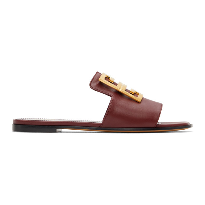 Givenchy Logo Rubber Sandal Slide | Neiman Marcus