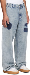 AMBUSH Blue Work Jeans