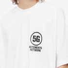 Vetements Men's 5G Logo T-Shirt in White