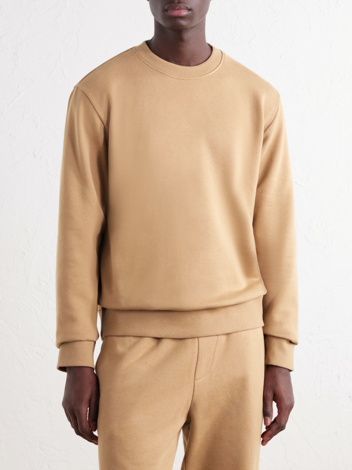 Slowear - Zanone Cotton and Cashmere-Blend Jersey Sweatshirt - Neutrals